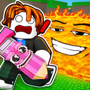 Survive Lava Brainrot Escape